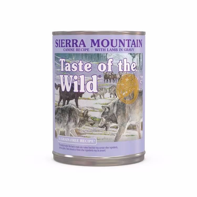 Taste of the Wild Sierra Mountain Canine Formula Lamb in Gravy.avif