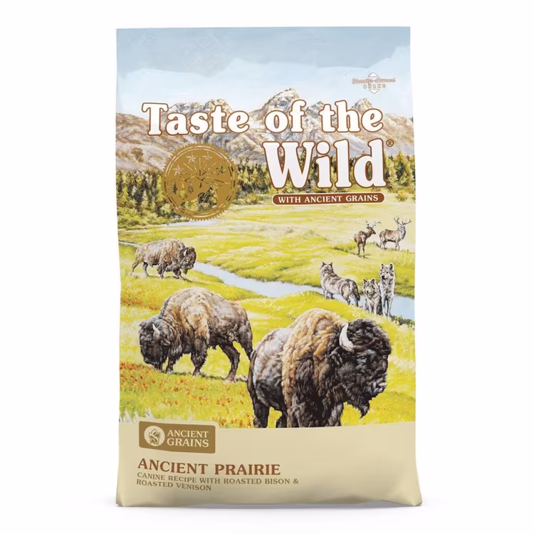 Taste of the Wild Ancient Prairie Canine Recipe Roasted Bison & Roasted Venison.avif