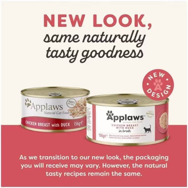 Applaws Chicken with Duck Adult Wet Cat Food 156g Tin1.avif