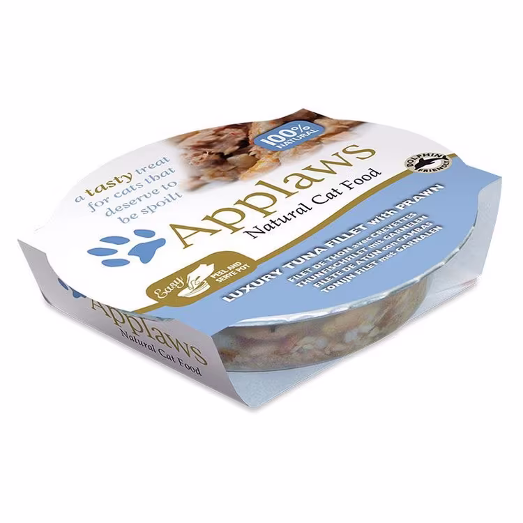 Applaws Tuna with Prawn Adult Wet Cat Food 60g Pot1.avif