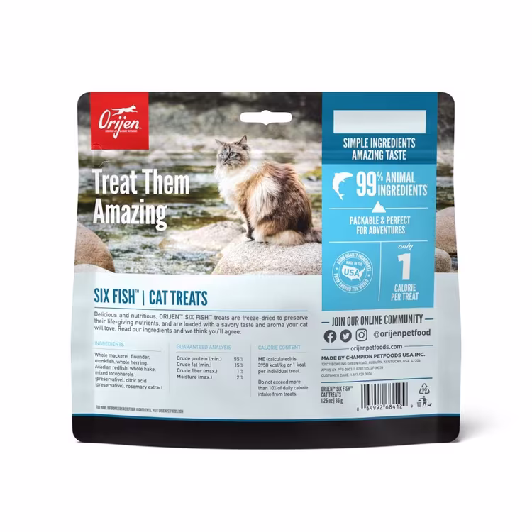 Orijen Six Fish Freeze-Dried Cat Treats1.avif