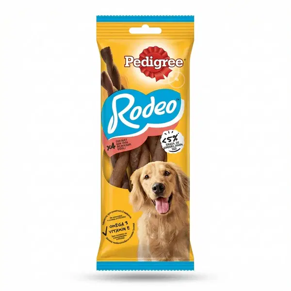 Pedigree Rodeo Beef Dog Treats 4pcs 70G.webp