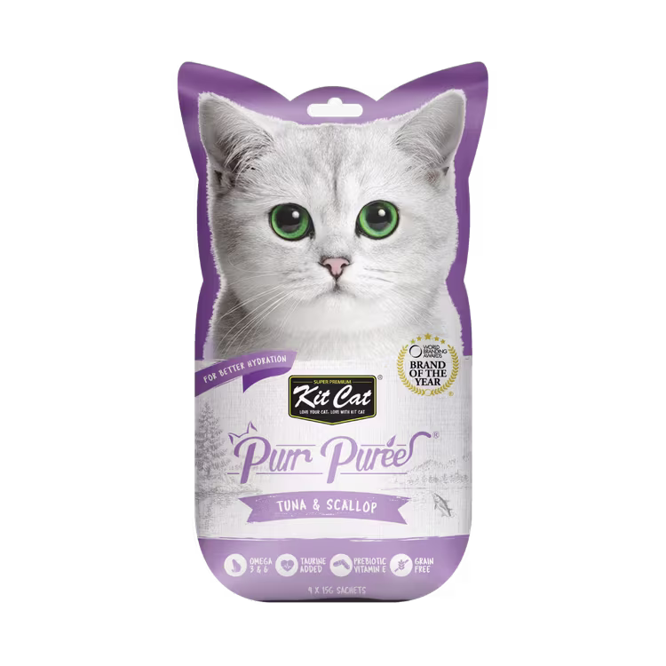 Kit Cat Purr Puree Tuna & Scallop Cat Treats 4 x 15g.avif