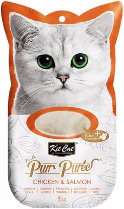Kit Cat Purr Puree Chicken & Salmon Cat Treats 4 x 15g.avif