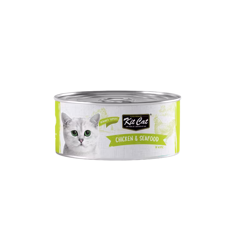 Kit Cat Deboned Chicken & Seafood Toppers Wet Cat Food 80g.avif