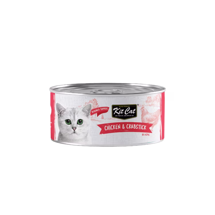 Kit Cat Deboned Chicken & Crabstick Toppers Wet Cat Food 80g.avif