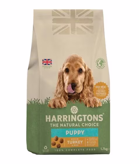 Harringtons Complete Turkey & Rice Dry Puppy Food.avif